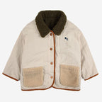Fleece Cotton Cardigan