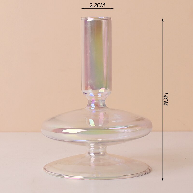 Aesthetic Glass Candle Holder