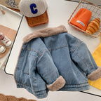 Jeans Fleece Coat