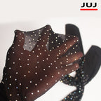 Shiny Rhinestone Glitter Tights