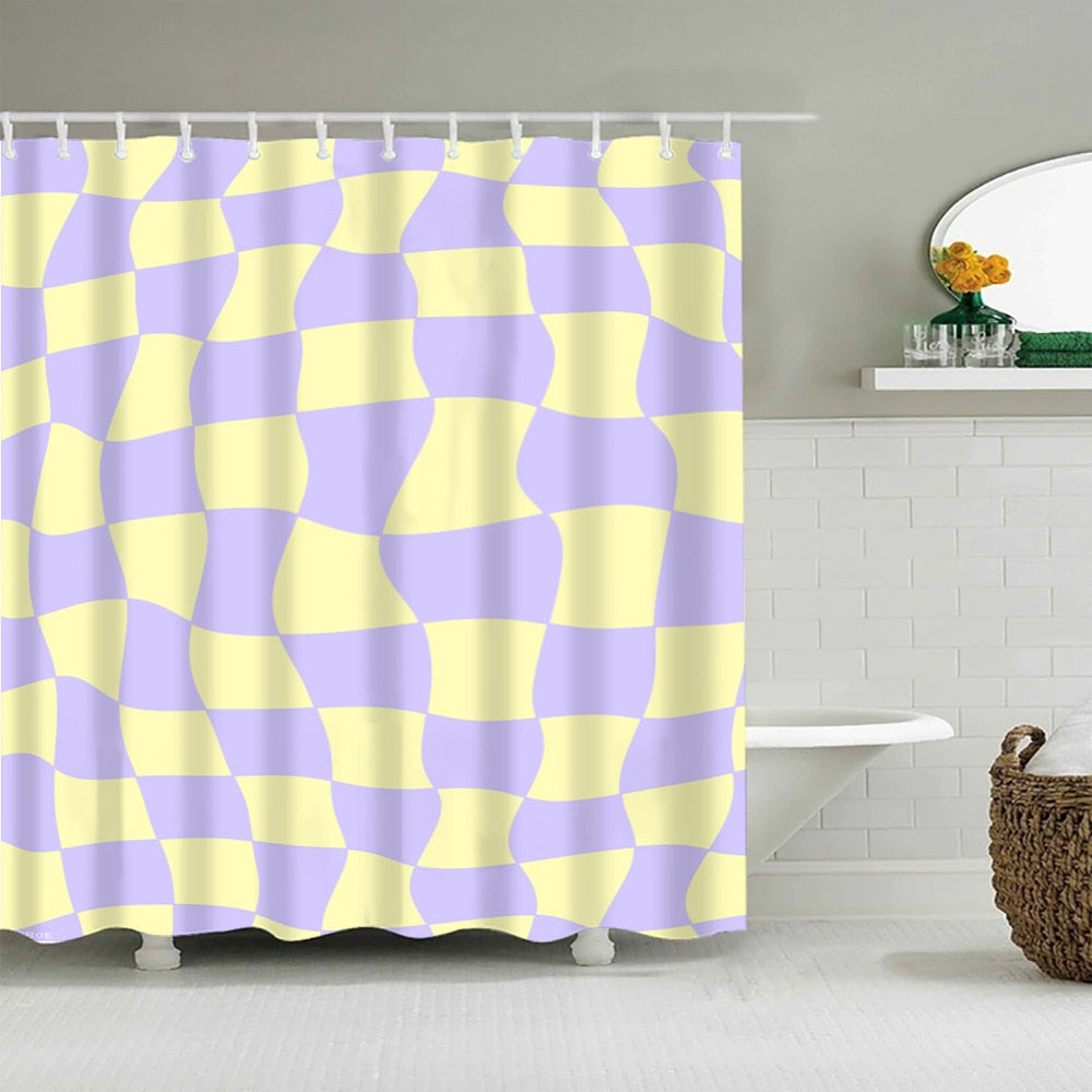 Camouflage Abstract Shower Curtain