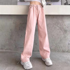 Pink High Waist Denim