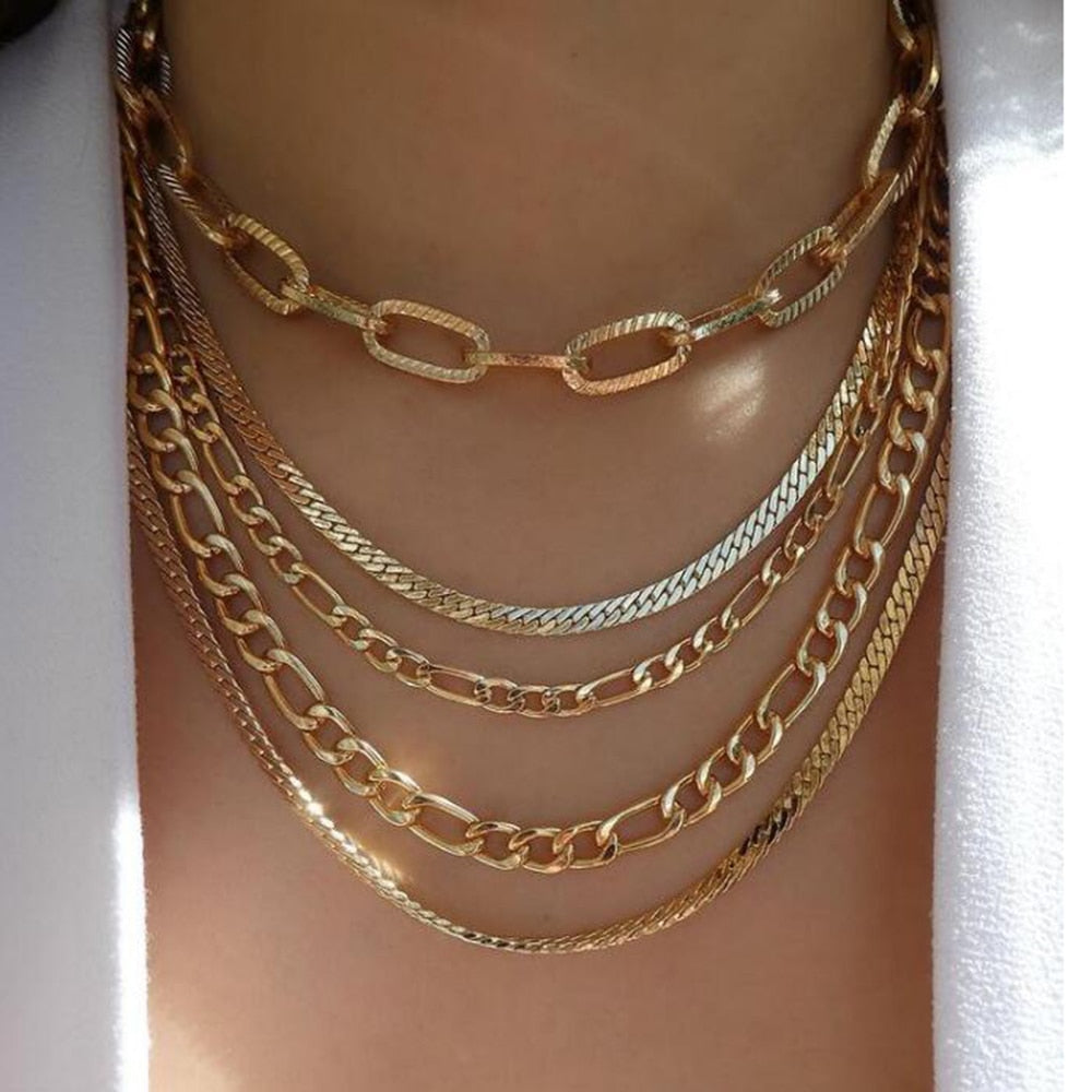 Moon Gold Necklace