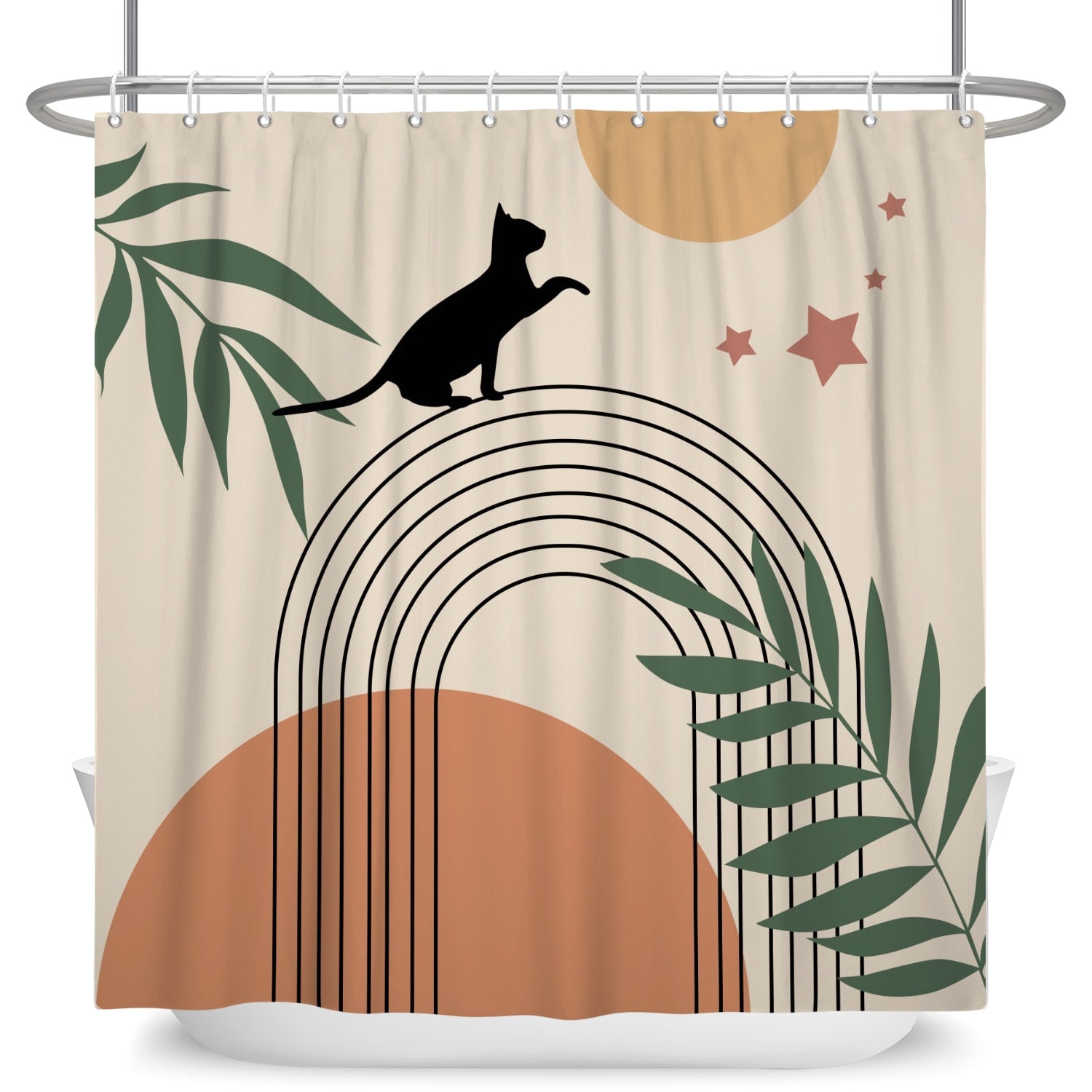 Abstract Art Shower Curtain