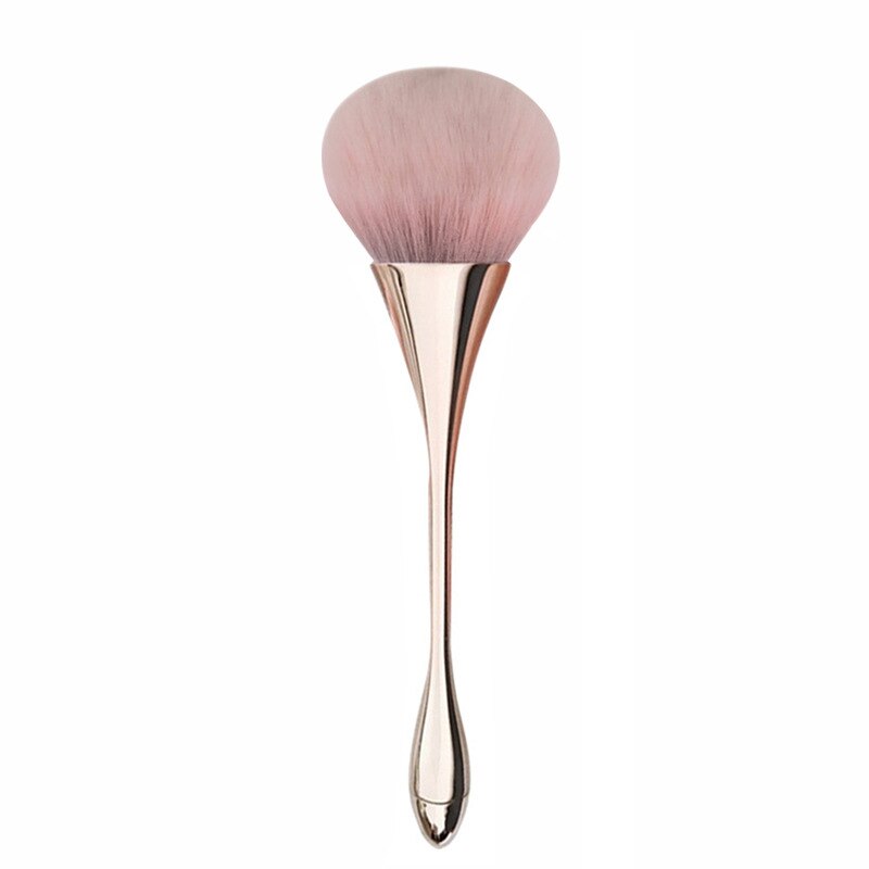 Rose Gold Foundation Powder Blush Brush