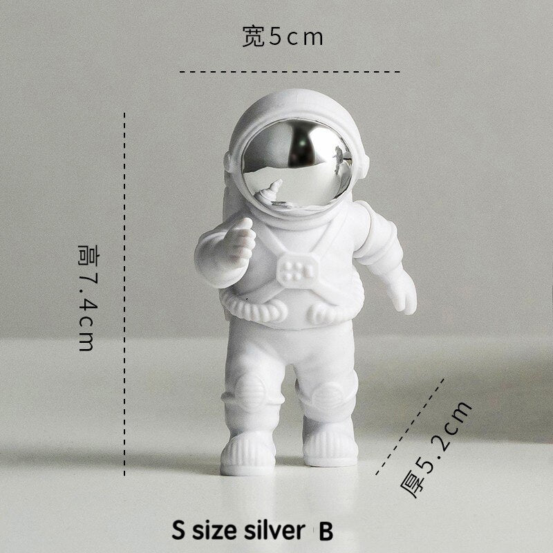 Resin astronaut decor