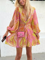 Floral Chiffon Dres