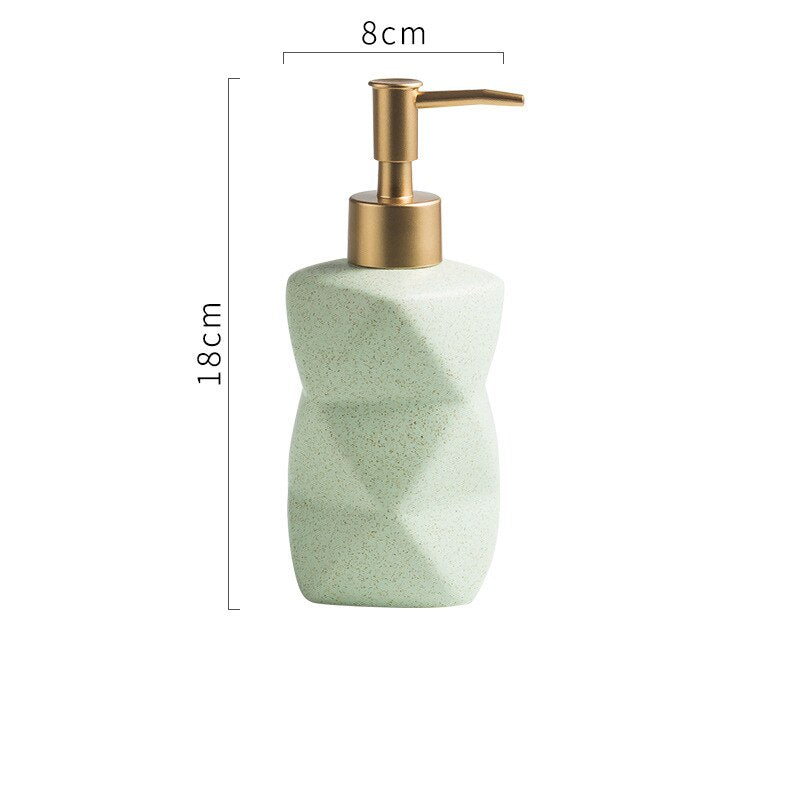 300ml Color Ceramic Soap Bottle