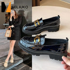 Leather Loafers Shoes