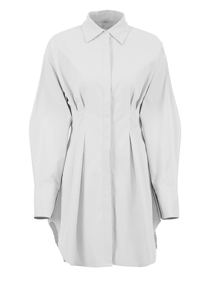Oversize Shirt Dress Women