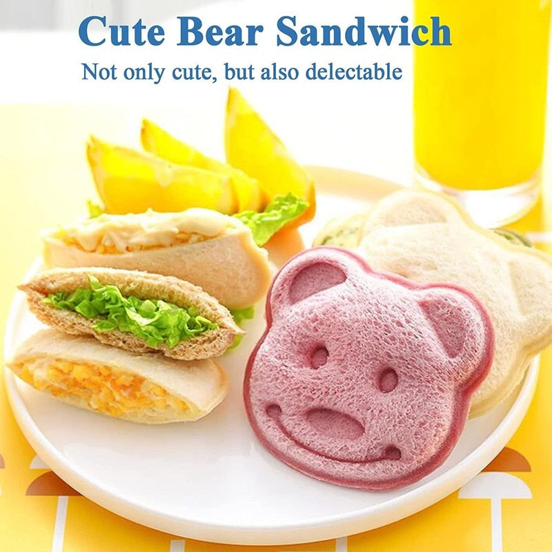 Sandwich Cutter Cartoon Mold
