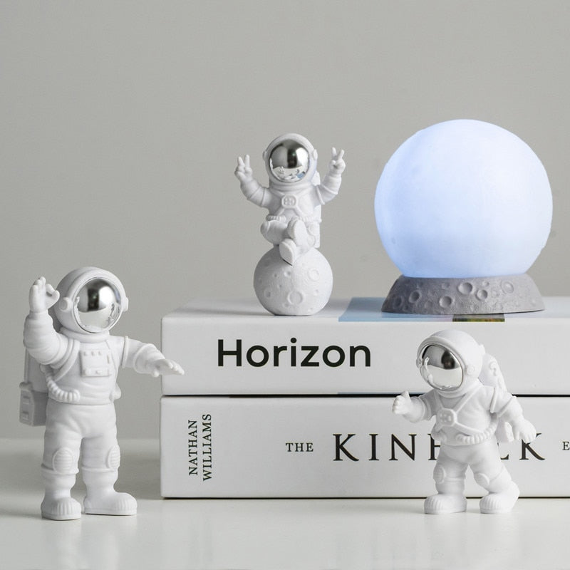 Resin astronaut decor