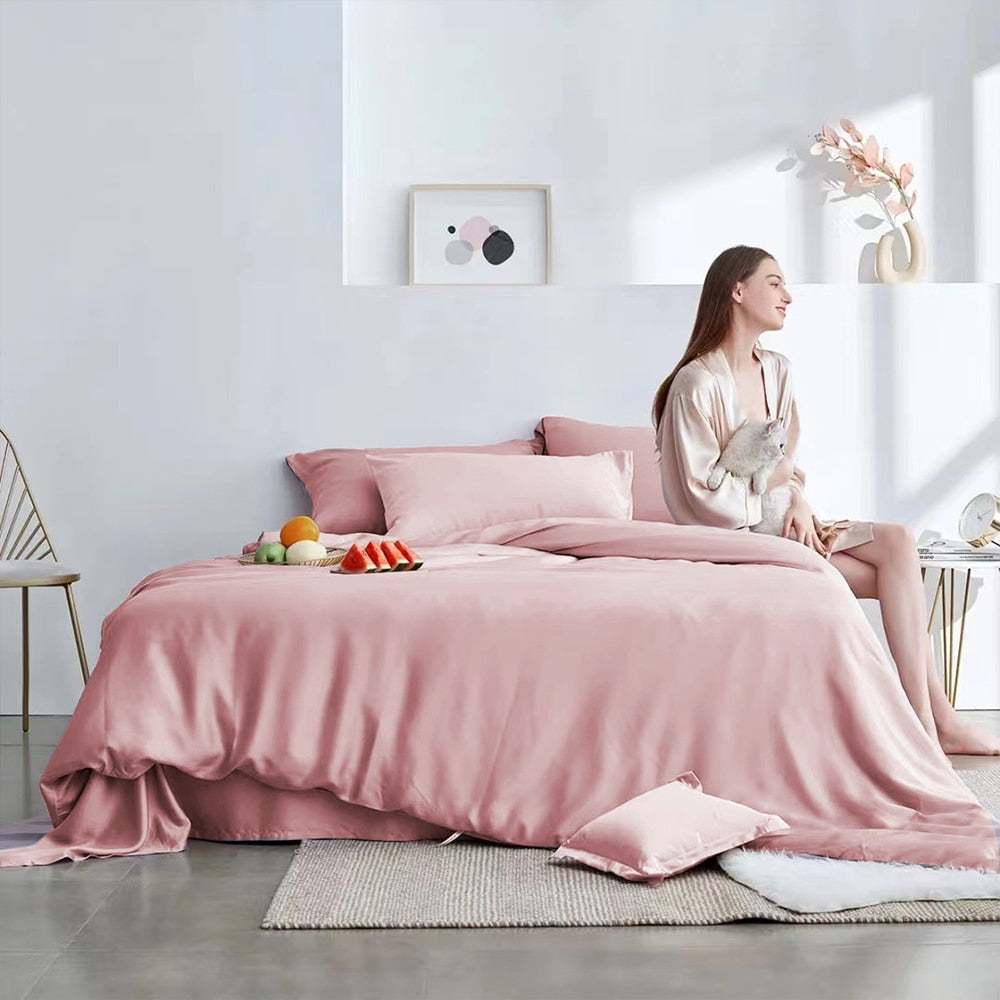 100% Silk Bedding Set