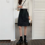 Pu Leather Skirt