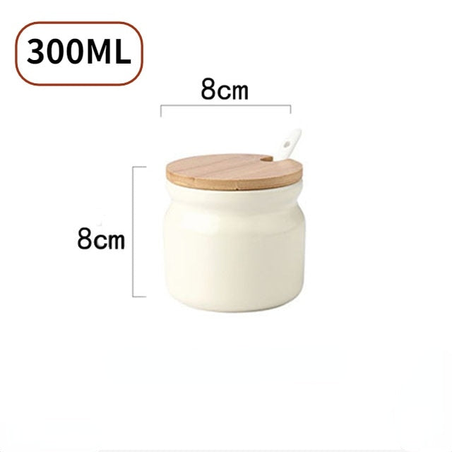 Ceramic Seasoning Box Pot Set