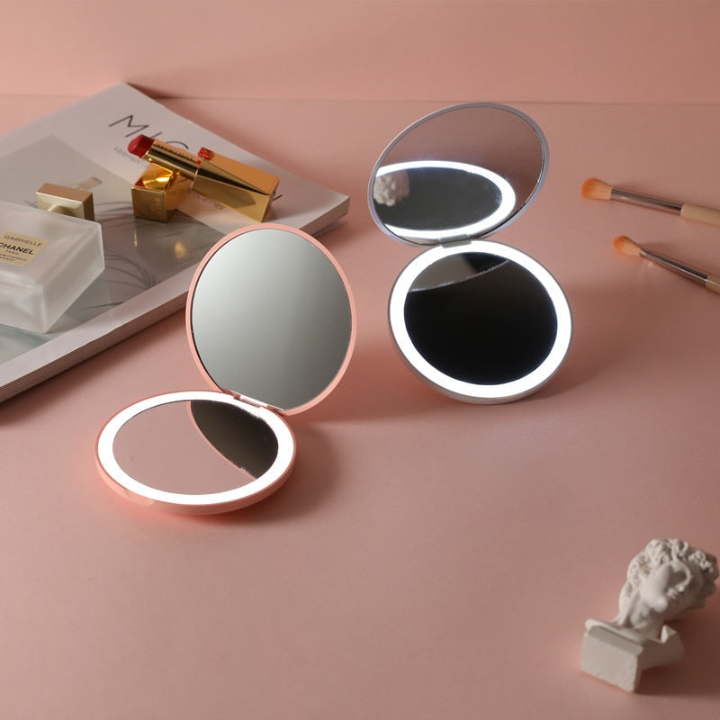Mini Portable Lights LED Makeup Mirror