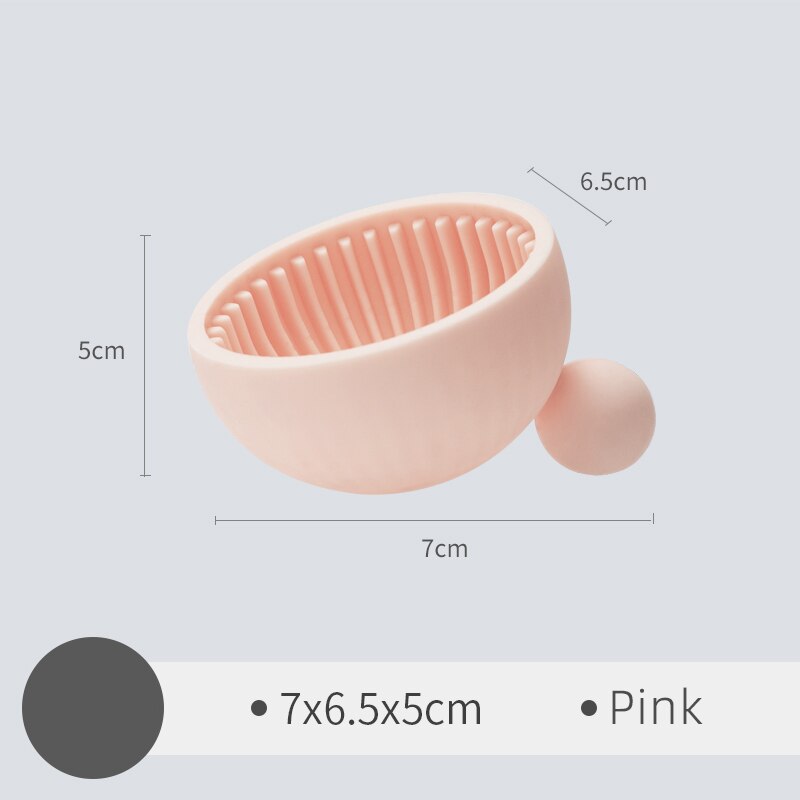 Makeup Brush Cleaner Silicone Bowl