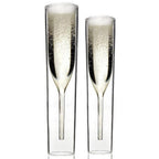 Champagne Glass Double Wall Cup