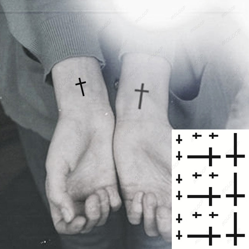 Waterproof SticketTattoo Red Heart