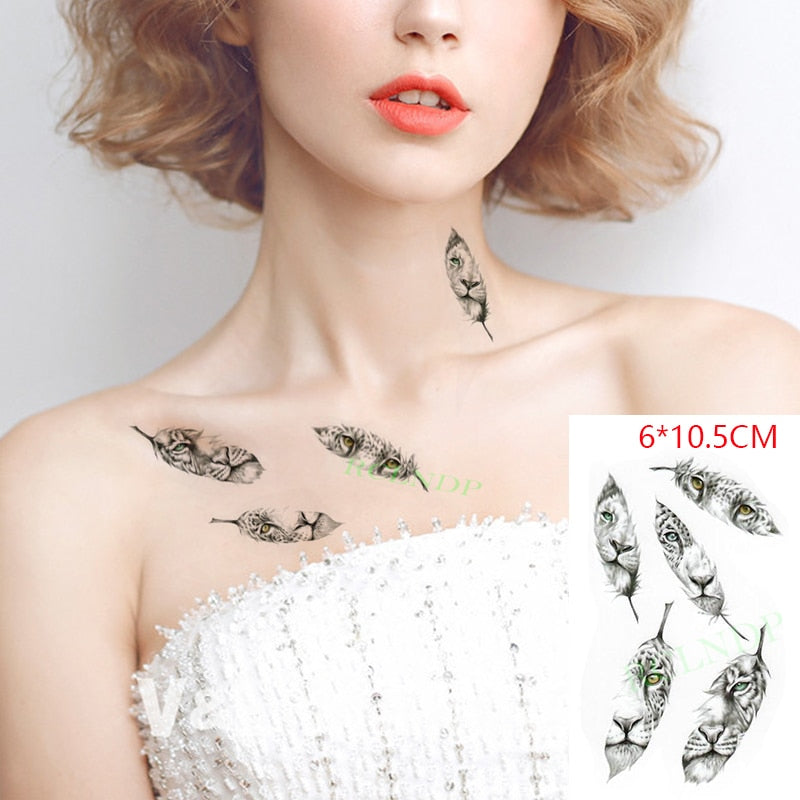 Smile Face Tattoo Sticker