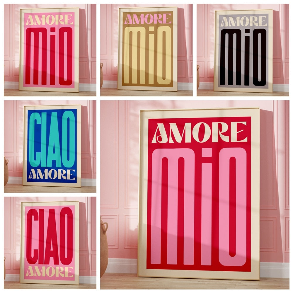 Amore Mio Wall Art