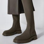 Knee-High Chelsea Boots
