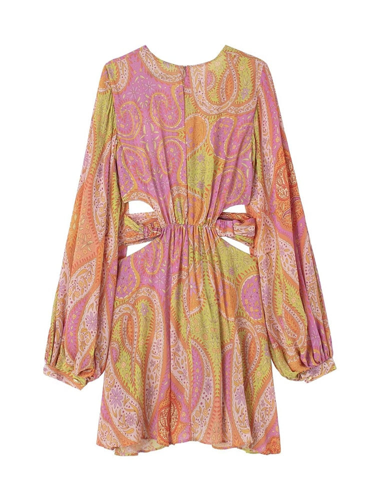 Floral Chiffon Dres