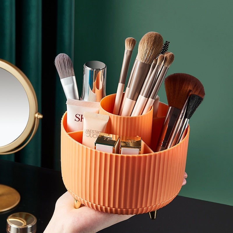 Makeup Brush Bucket Cosmetic Storage