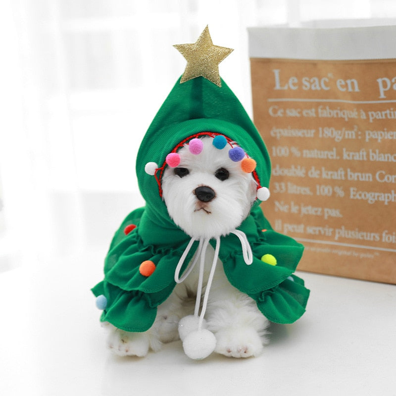 Christmas Tree Pet Clothes