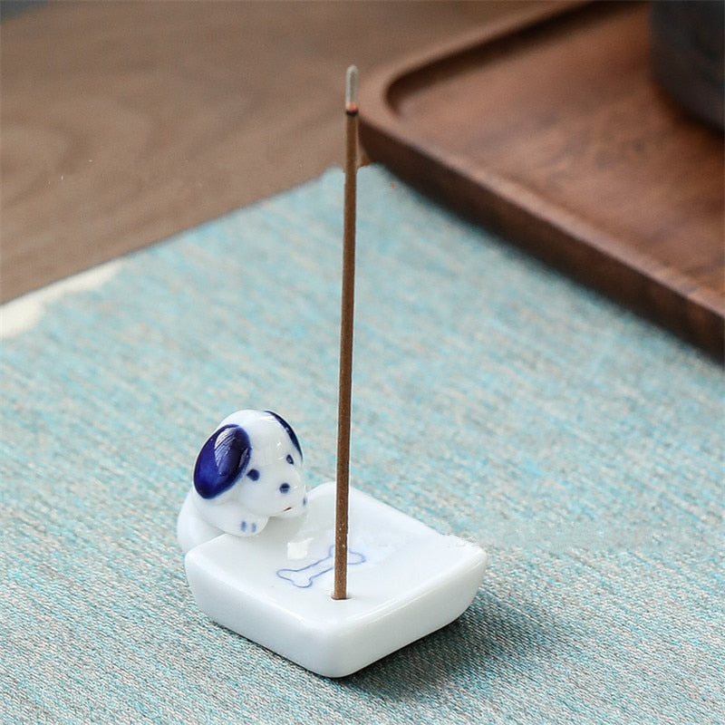 Japanese Leaf Incense Holder