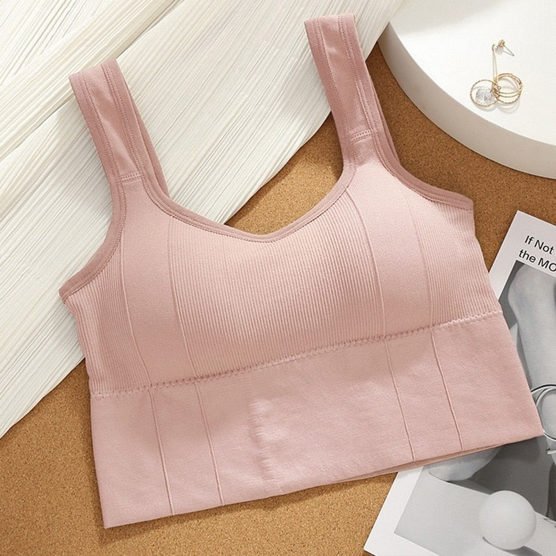 Breathable Sports Bra Crop Top