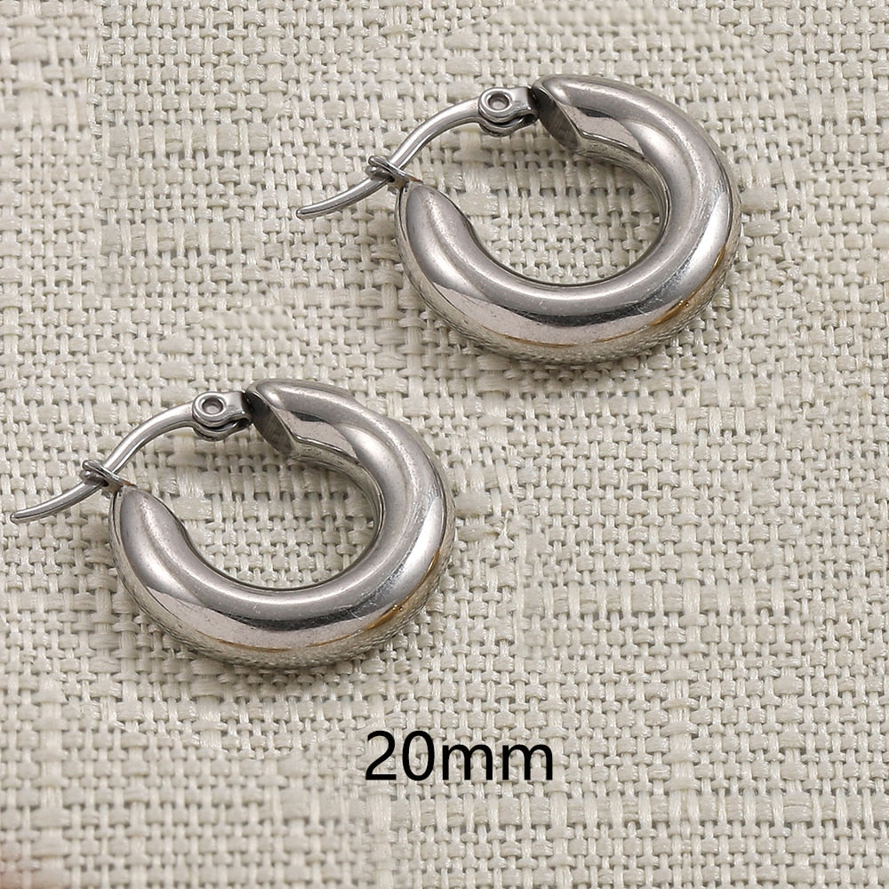 Gold Hoop Earrings