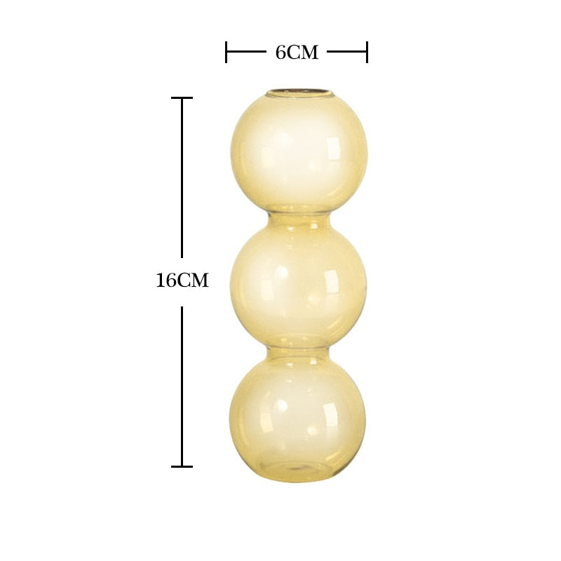 Nordic Spherical Hydroponic Glass Vase