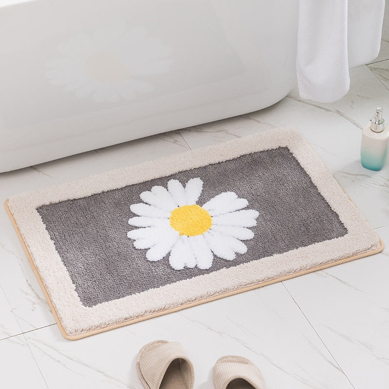 Daisy Non Slip Bath Mat