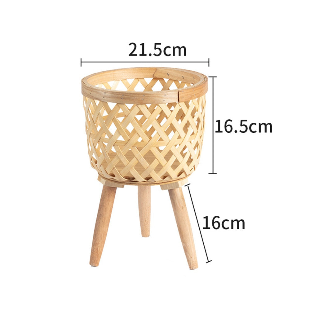 Bamboo Plant Pot