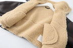Thick Warm Faux Shearling Jacket Coat