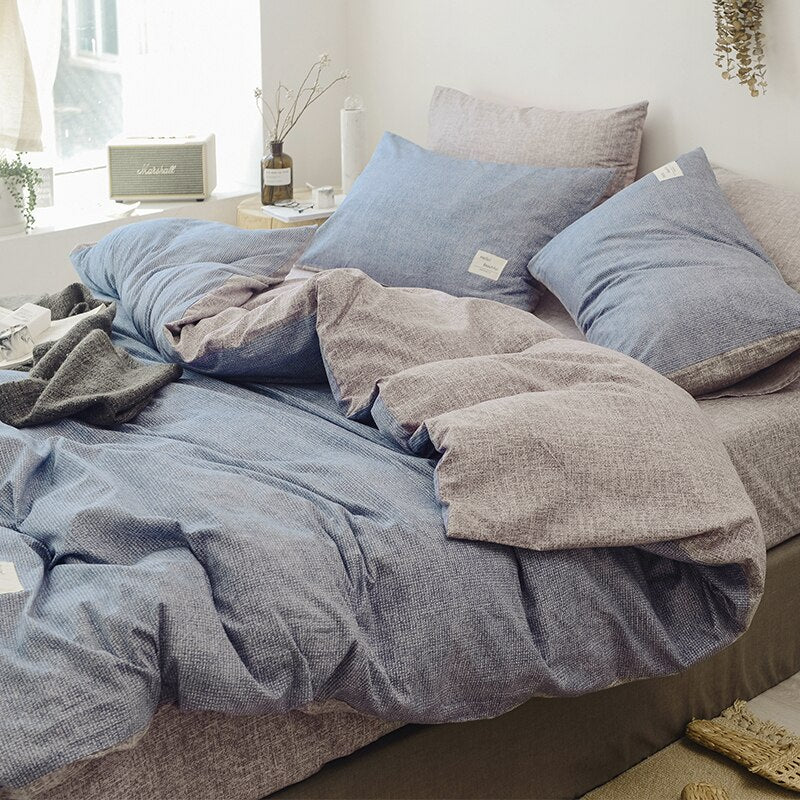 Linen-cotton Japanese Style Bedding Set