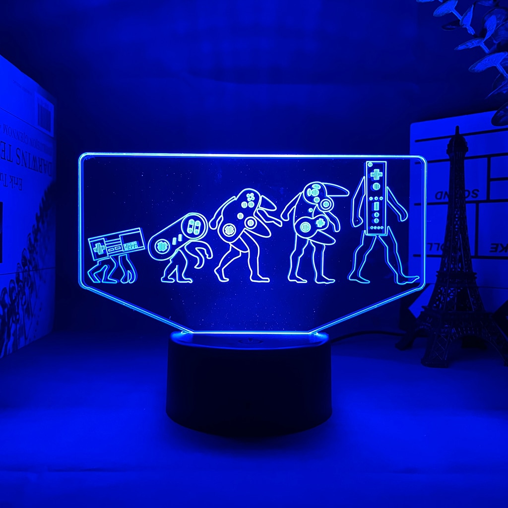 3D Gaming Night Light
