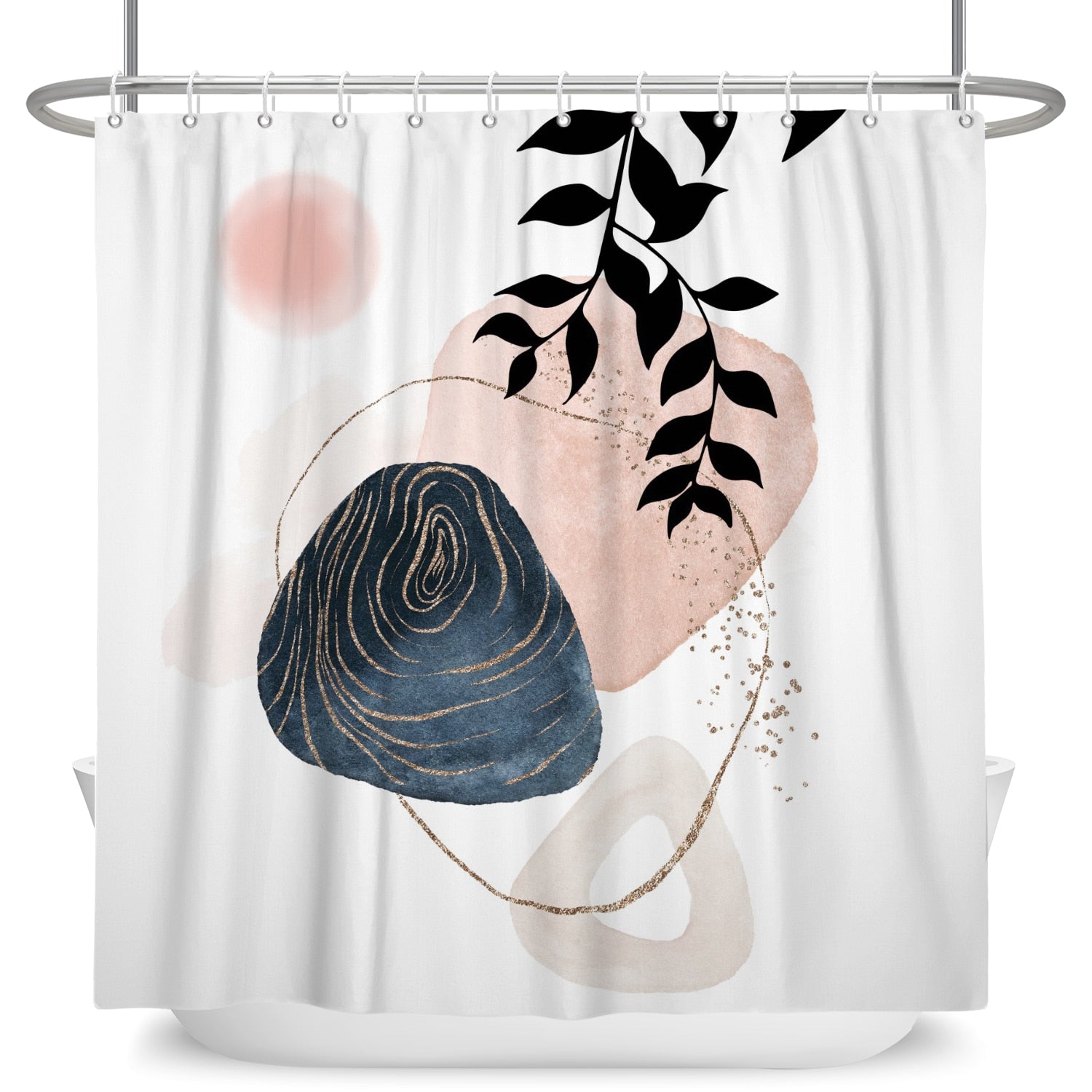 Abstract Shower Curtain