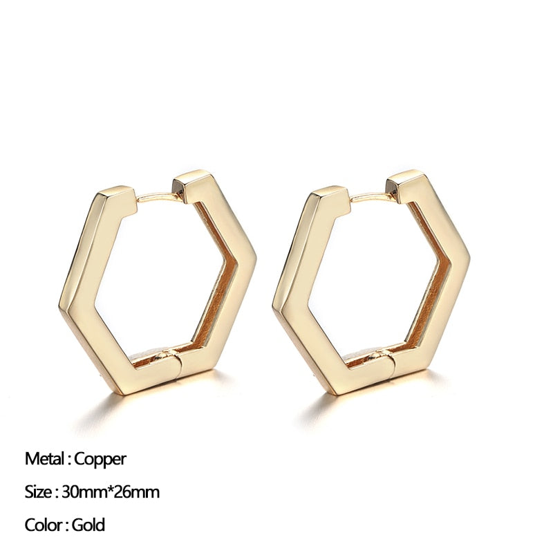 Classic Circle Hoop Earrings