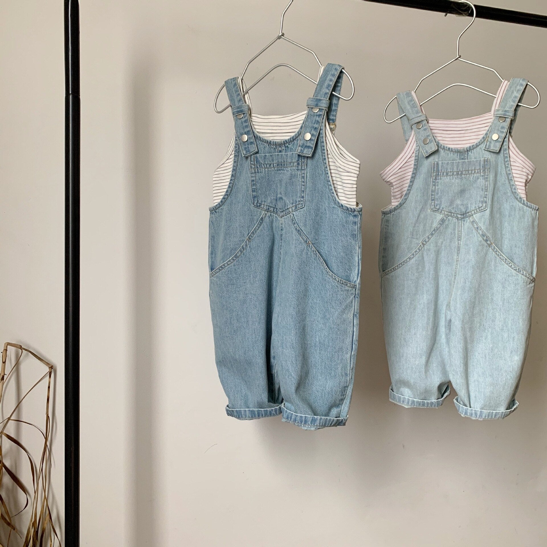 Cotton Thin Denim Overall