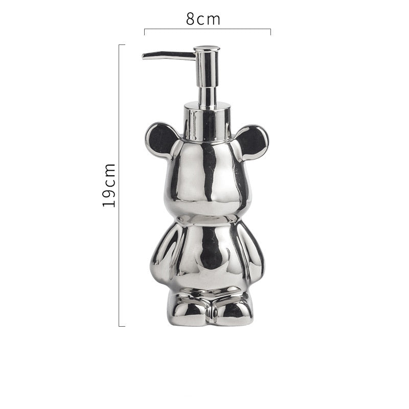 Bear Shape Ceramic Soap Dispensers 200ml
