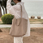 Doubleside Canvas Tote Shopping Bags