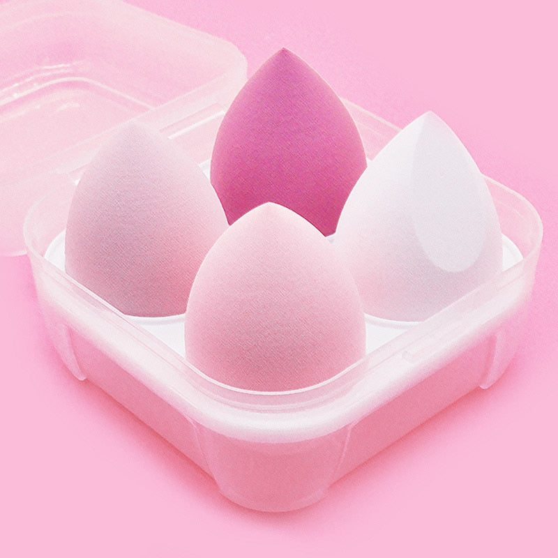 4pcs Makeup Sponge Powder Puff
