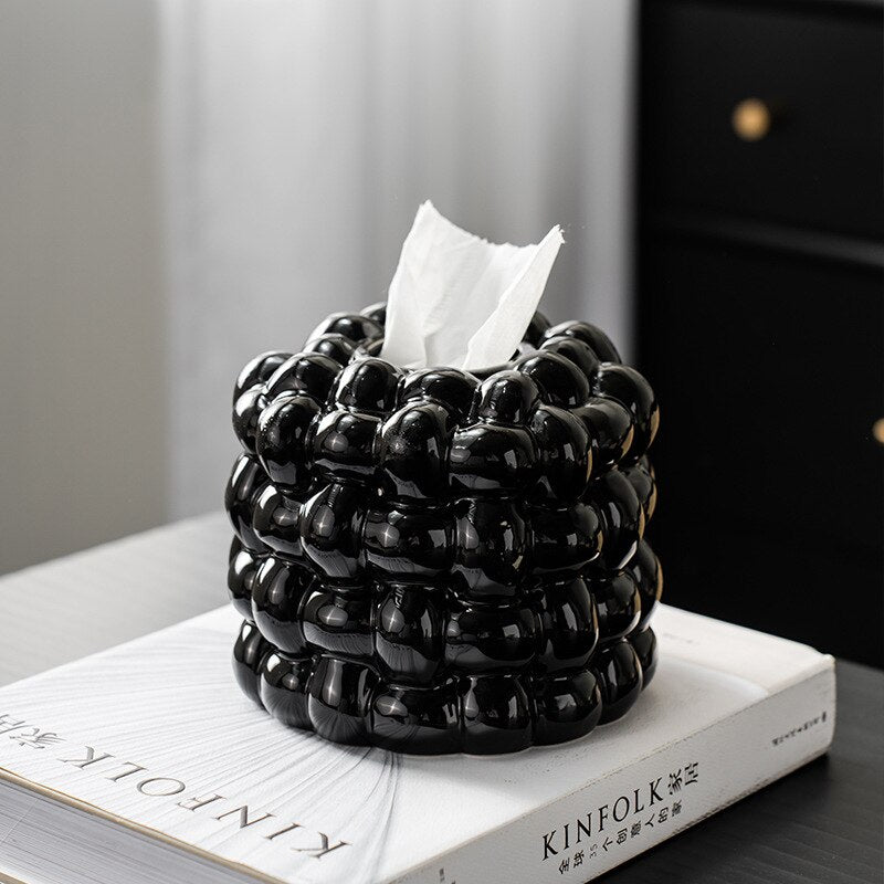Cotton Candy Ceramic Tissue Box
