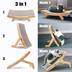 Wooden Cat Scratcher Board