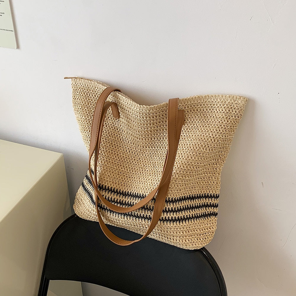Straw ToteShopping Bags