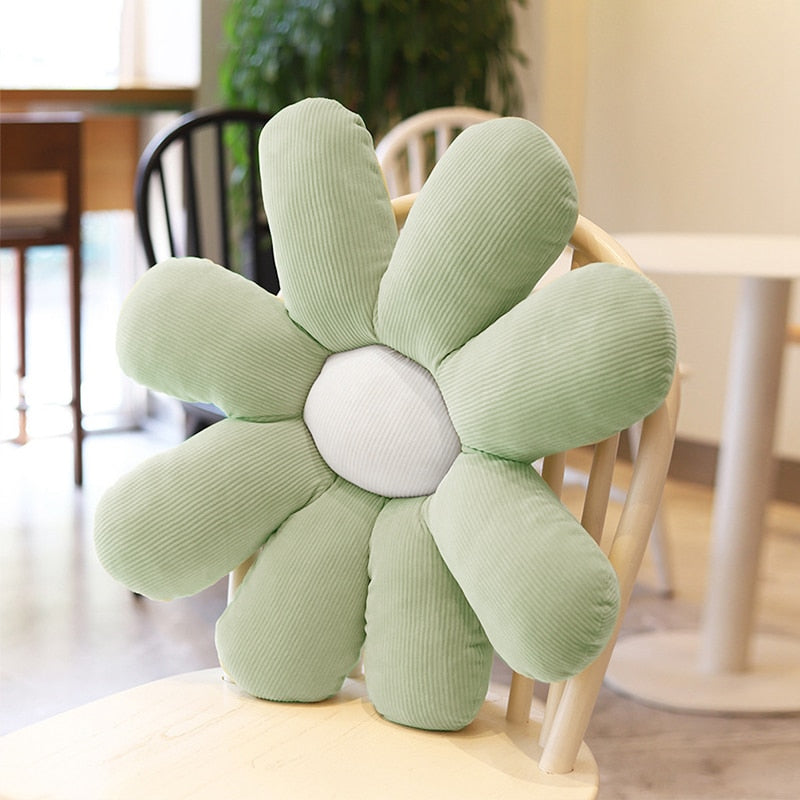 Daisy Flower Pillow