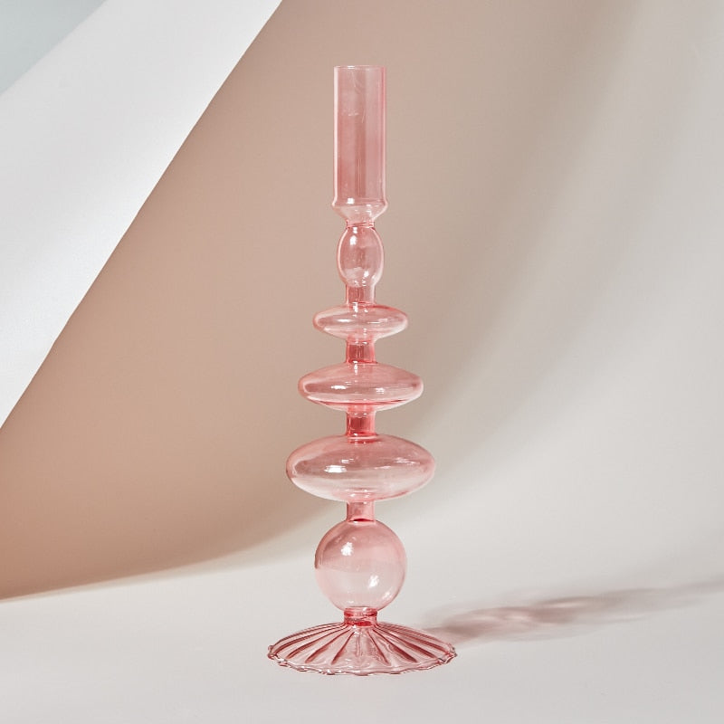 Mars Glass Candle Holder
