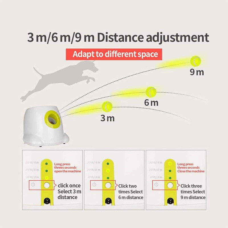 Tennis Launcher Throwing Machine